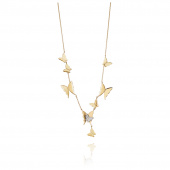 Miss Butterfly Air & Stars Collier Collares Oro