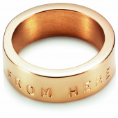 From Here To Eternity Stamped Anillo Oro