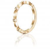Forget Me Not Thin Anillo Oro