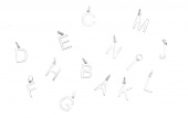 Letters bokstäver A-Z Plata