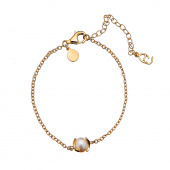 Pearl chain braclet Oro