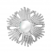Gatsby Pearl brosch/pendant Plata