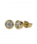 LILLY 7 mm Pendientes Oro