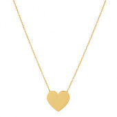 Heart Large Collares (Oro) 42 cm